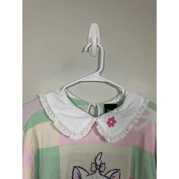 NWT BoxLunch Disney Aristocrats Marie Cat Sweater Size Medium Coquette Quirky - Picture 2 of 10